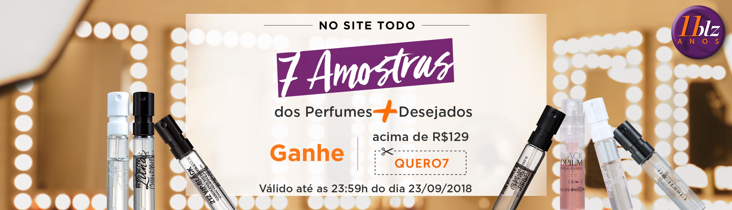 Ganhe 7 Amostras!