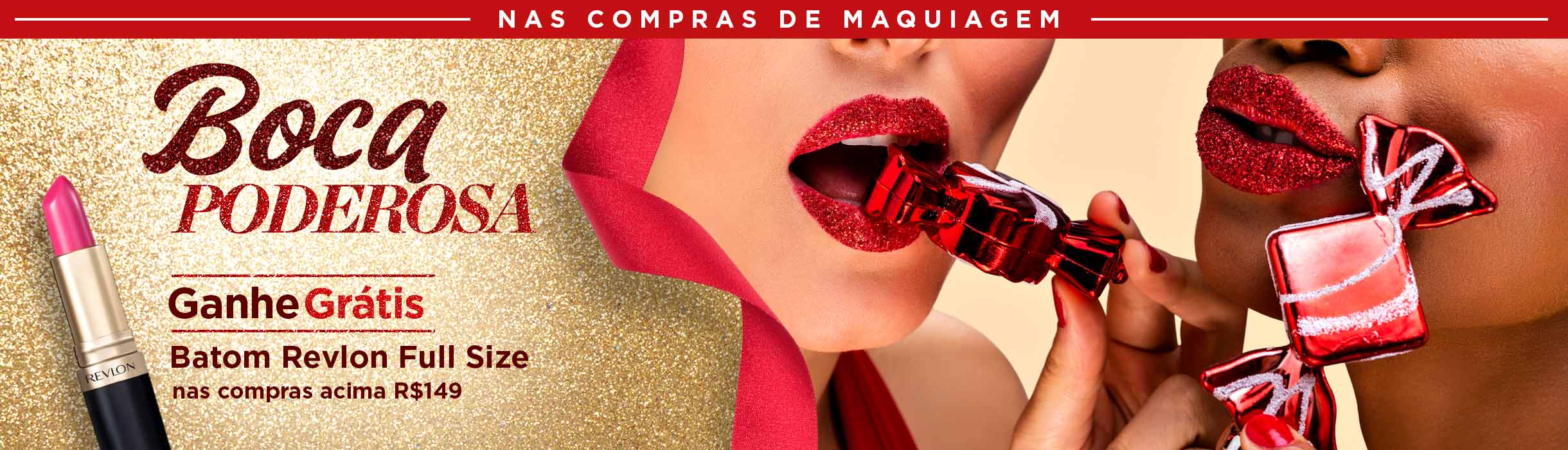 Maquiagem para Presente de Natal