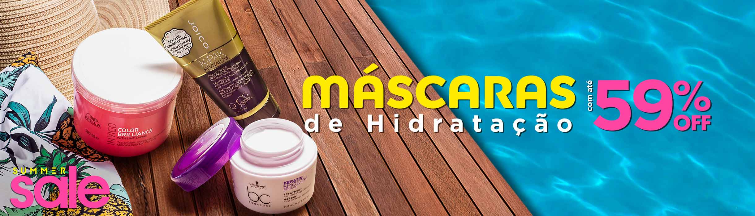 Ofertas Especiais em Produtos para Cabelos Summer Sale