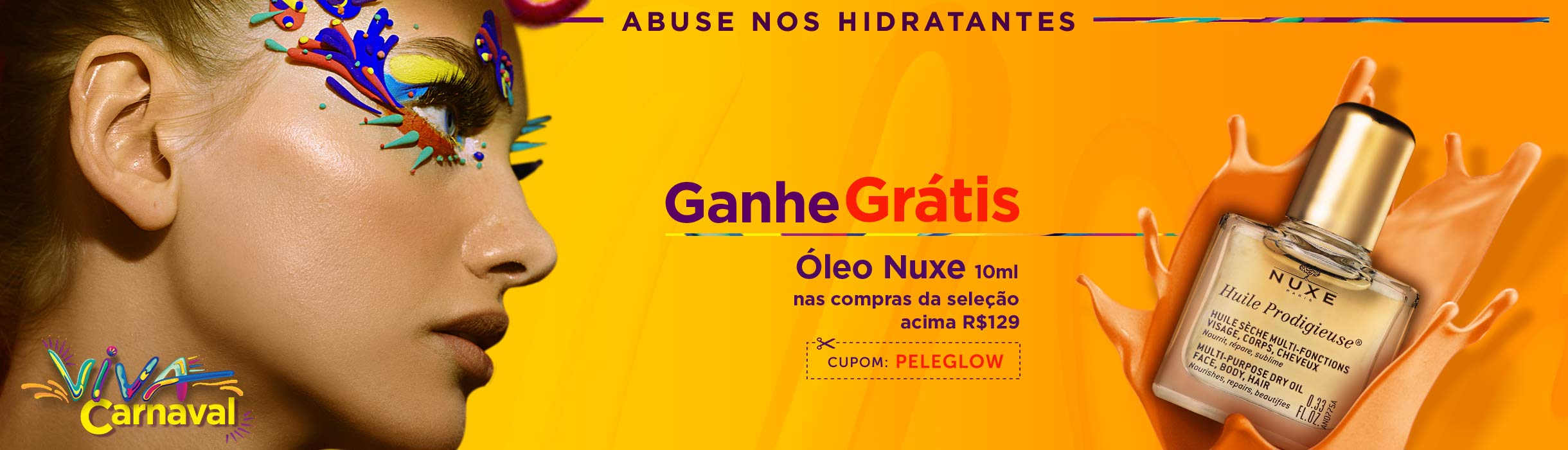 Produtos para Pele no Carnaval