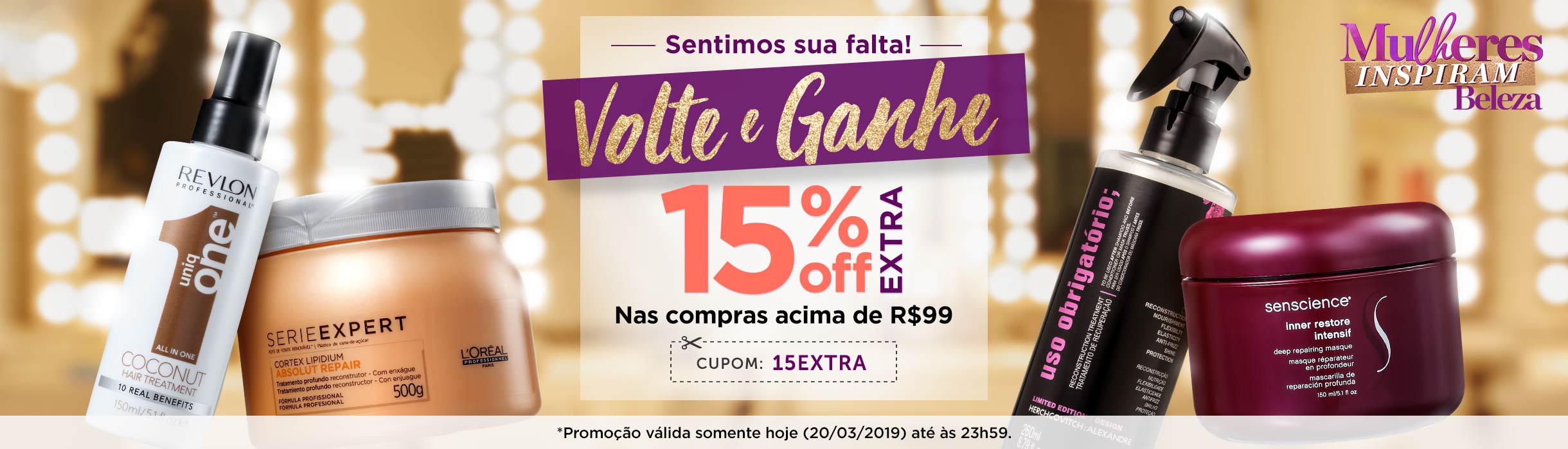 Promoção Especial | Beleza na Web