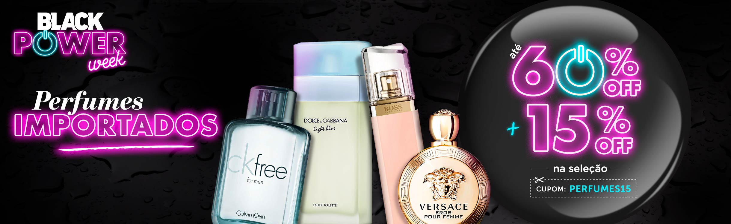 Aproveite perfumes com descontos