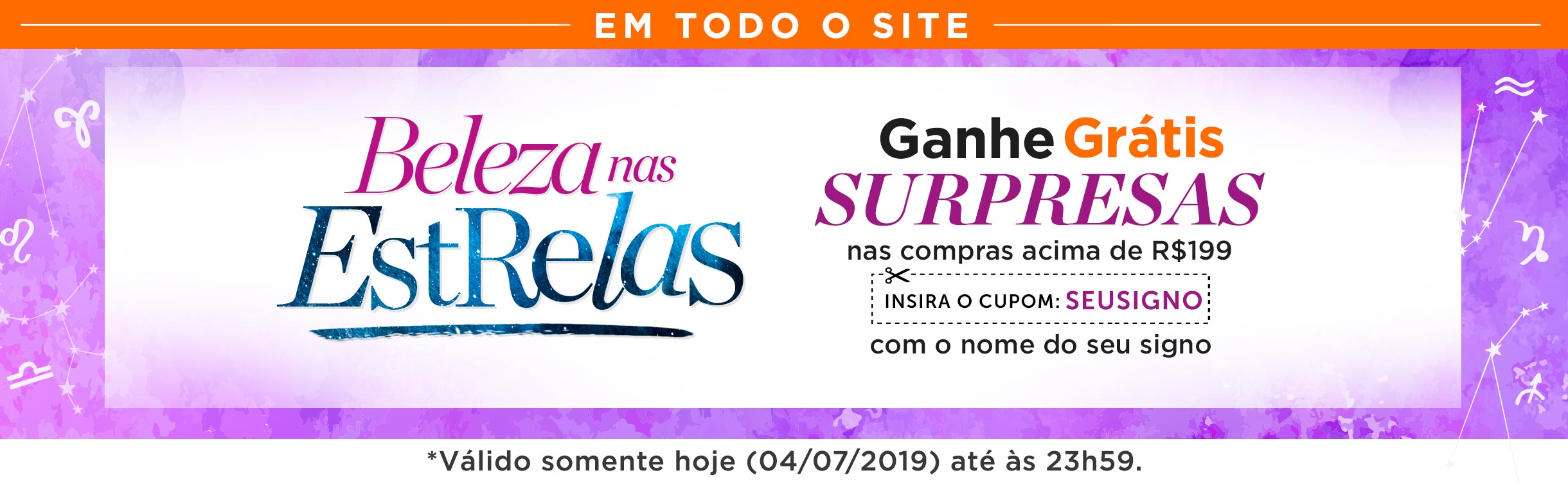 Promoção Relâmpago!