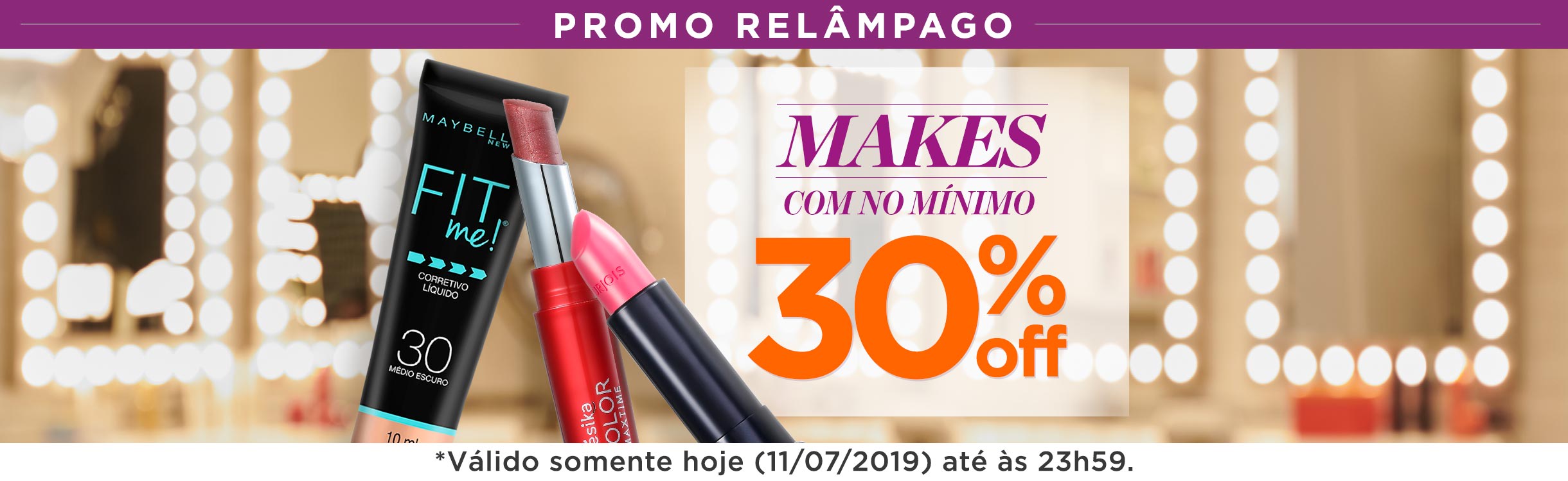 No minimo 30%OFF!