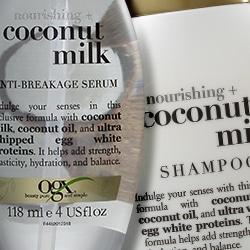 Coconut Milk apresenta as soluções que vão deixar o cabelo seco muito mais brilhante e macio. Suas fórmulas trazem os nutrientes do coco para proporcionar uma hidratação completa.