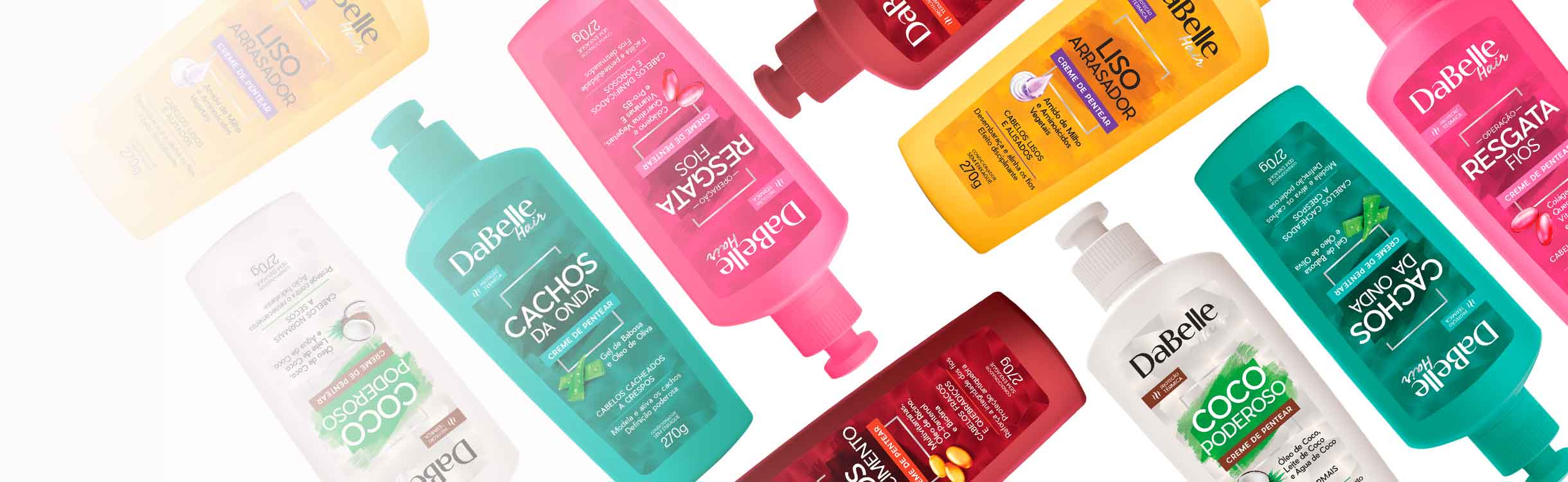 Leave in e Creme para Pentear DaBelle Hair