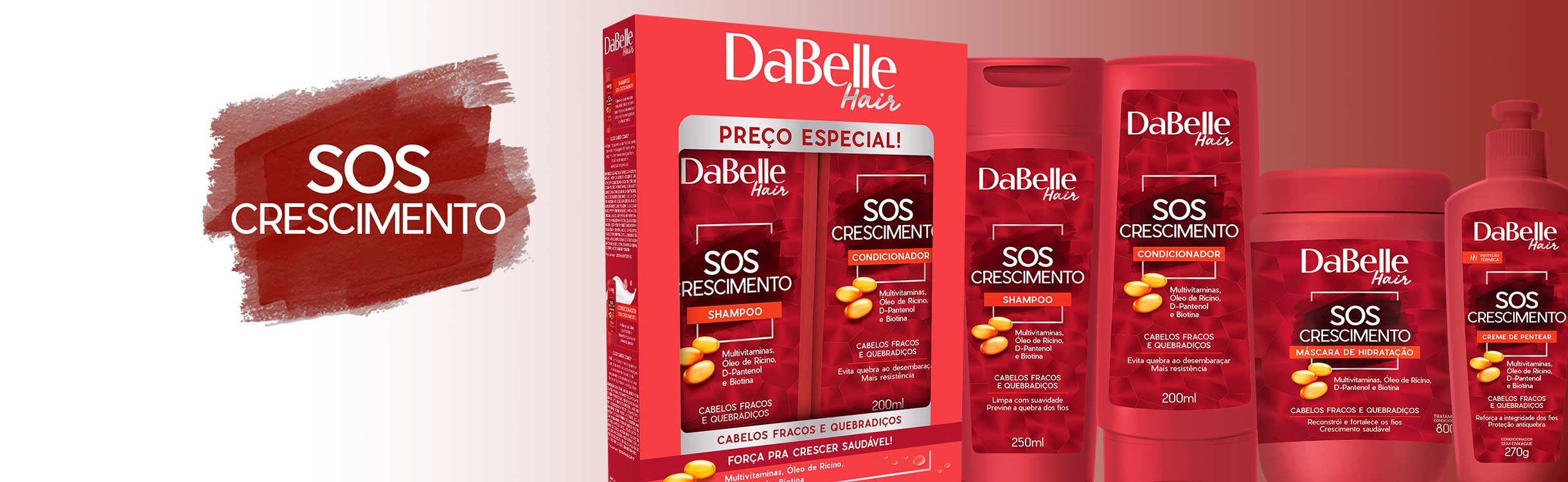 SOS Crescimento DaBelle Hair