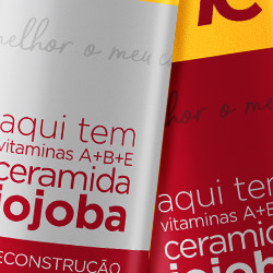 Eume Reconstrução devolve força através da reparação de danos e combate o envelhecimento dos fios com ativos revitalizadores e reconstrutores.