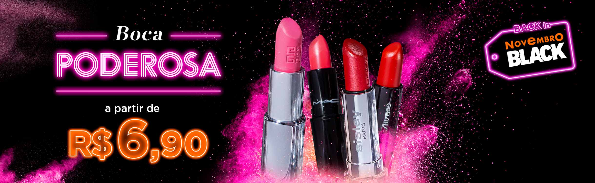 OUTLET MAKE A PARTIR R$4,90