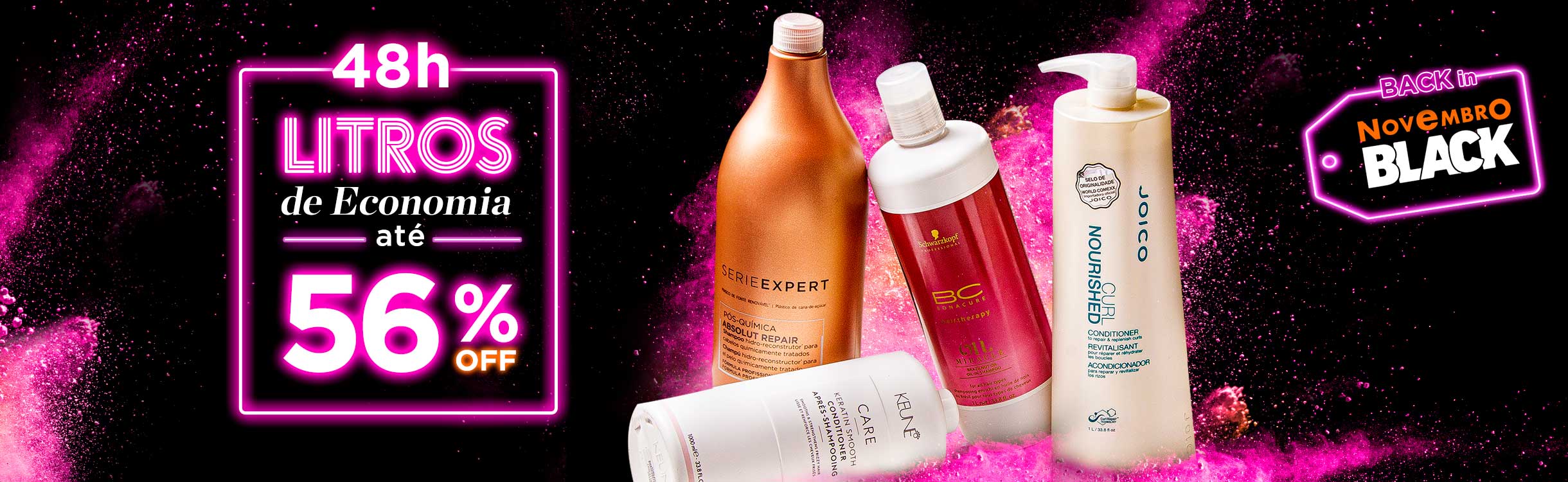 Tratamentos para todos os tipos de cabelo!