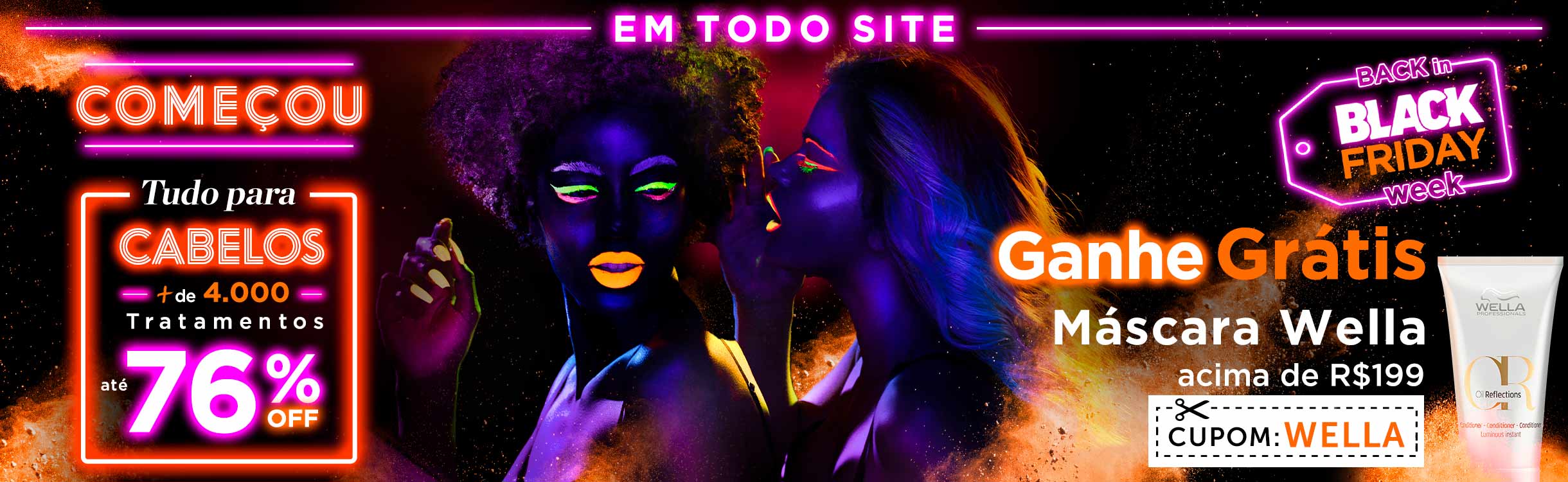 COMEÇOU!