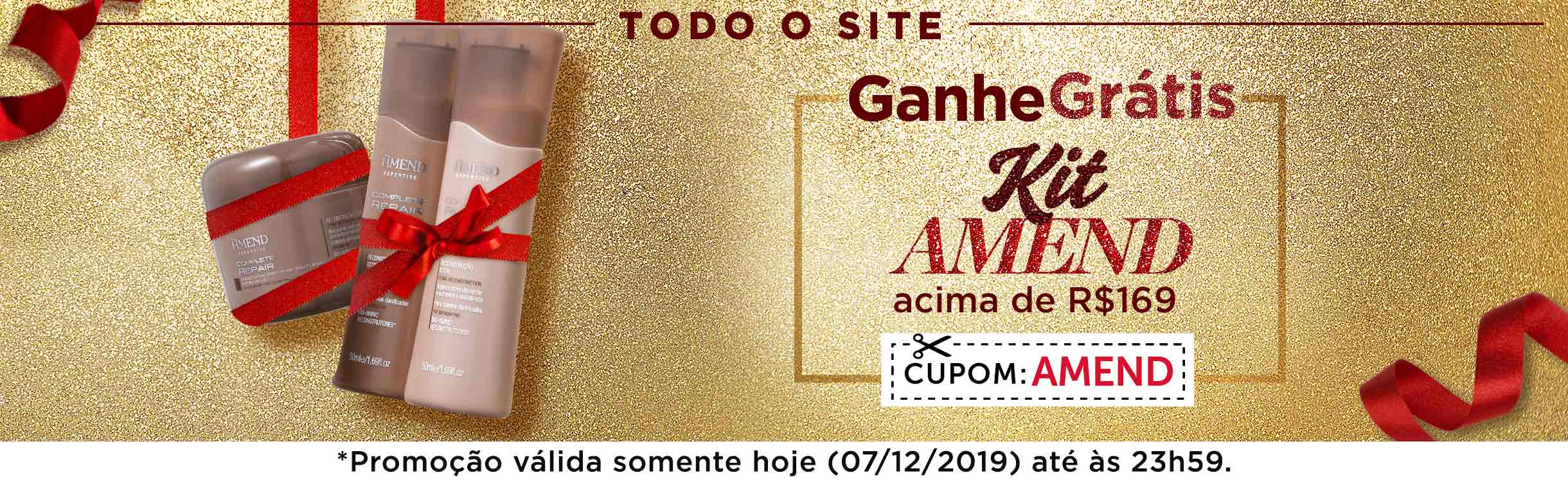 Shampoo e condicionador até 60% OFF!
