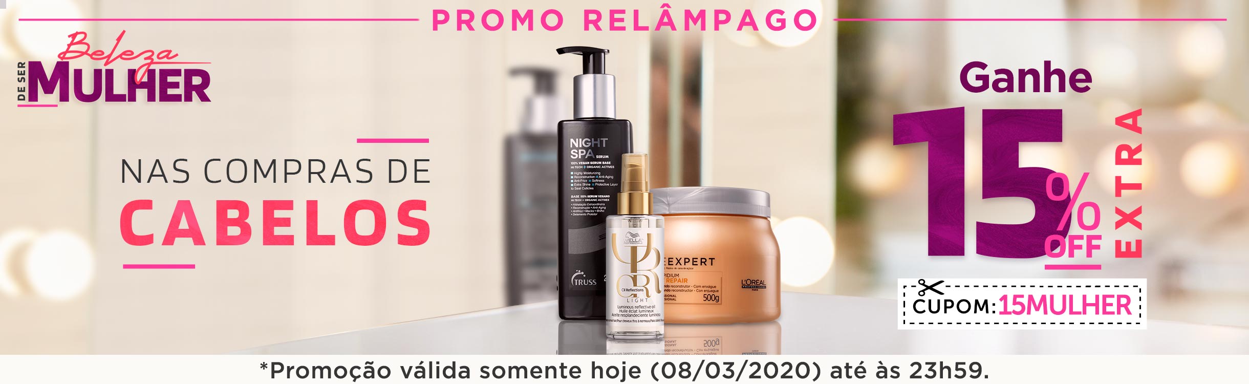Ganhe 15% OFF + Frete Grátis!