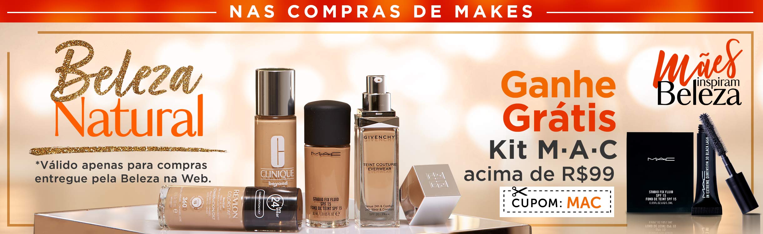 Presenteie com Maquiagem