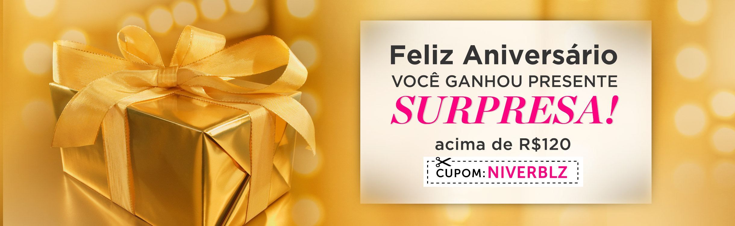Presente Feminino no Seu Aniversário