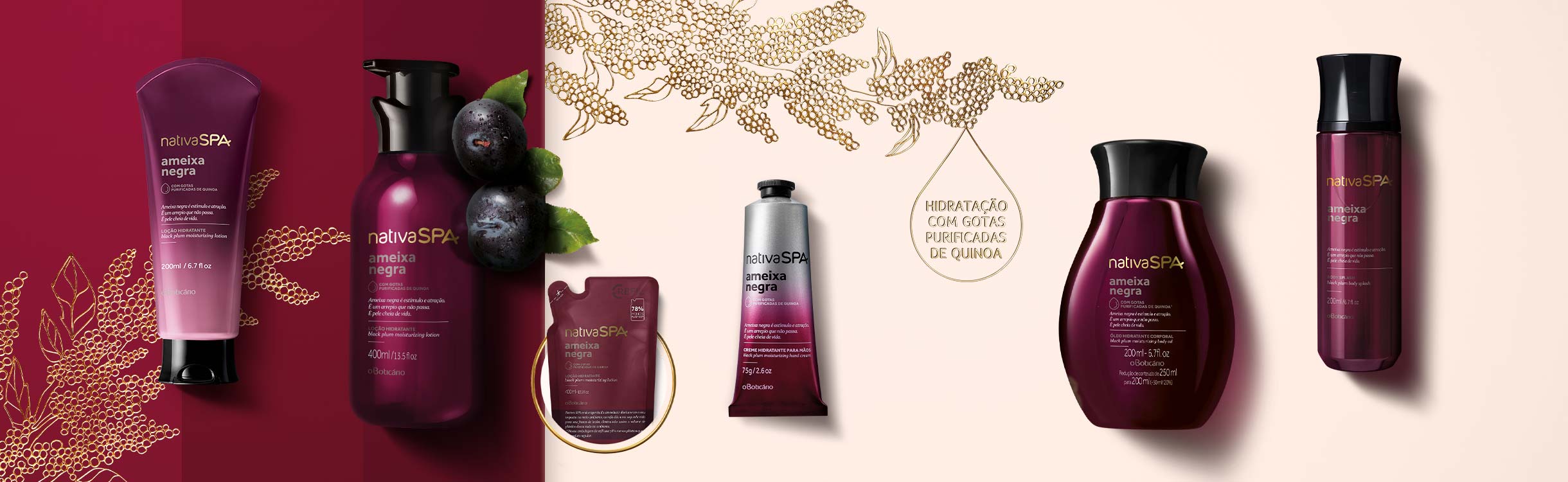 Nativa SPA Ameixa Negra