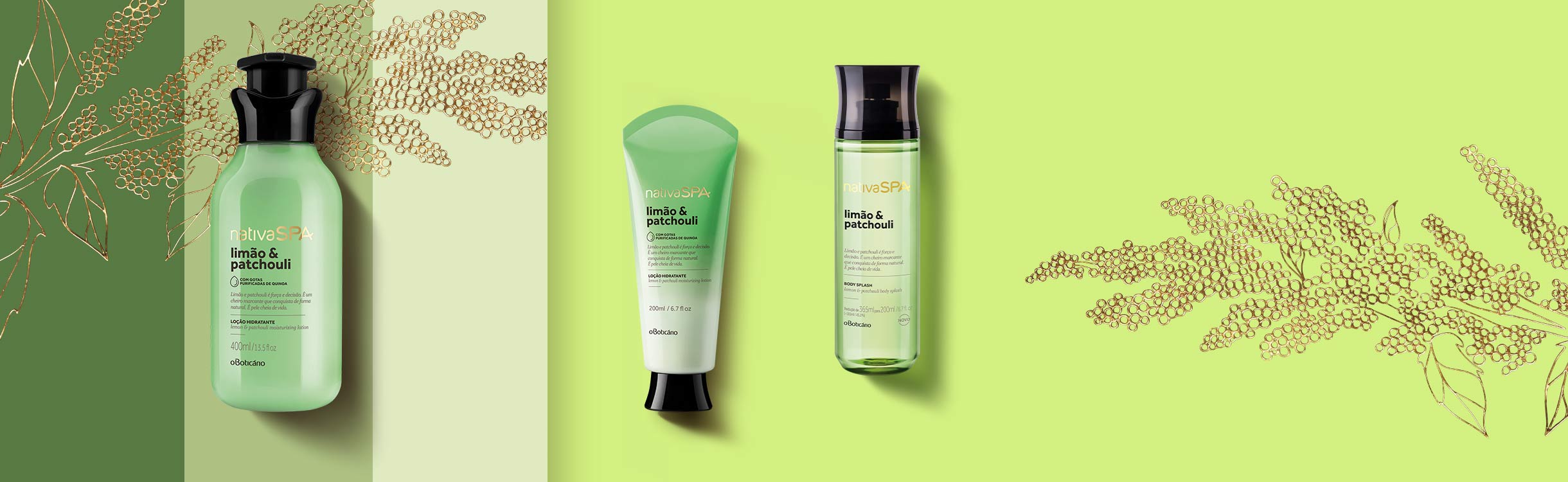 Nativa Spa Limão e Patchoulli