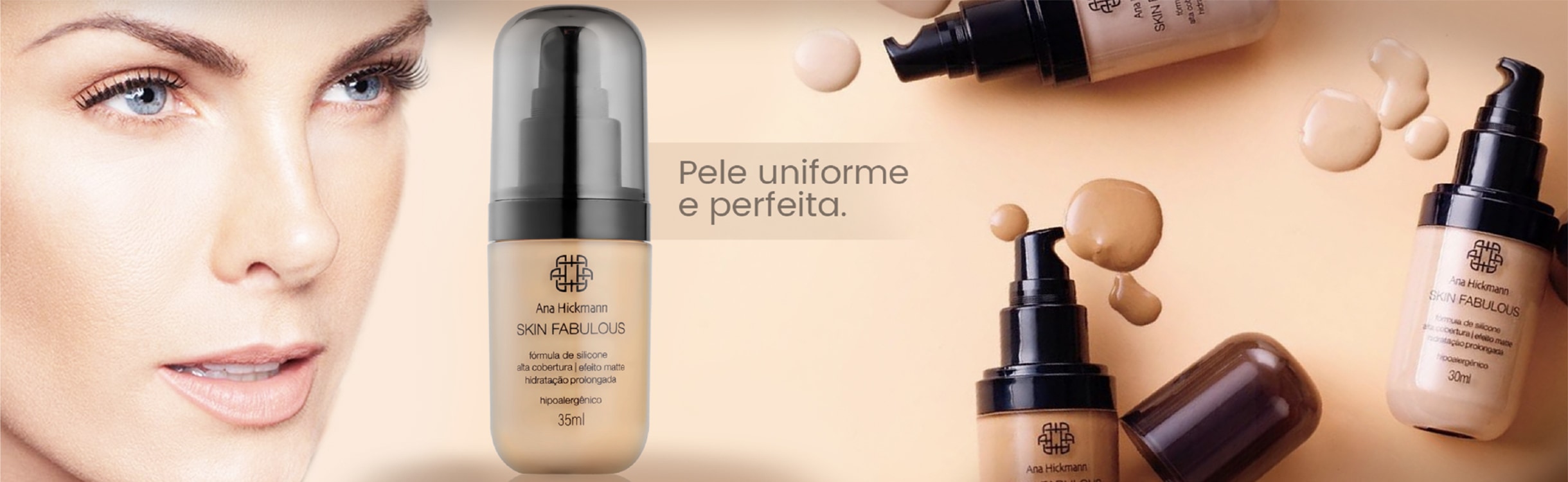 Ana Hickmann Beauty para Rosto