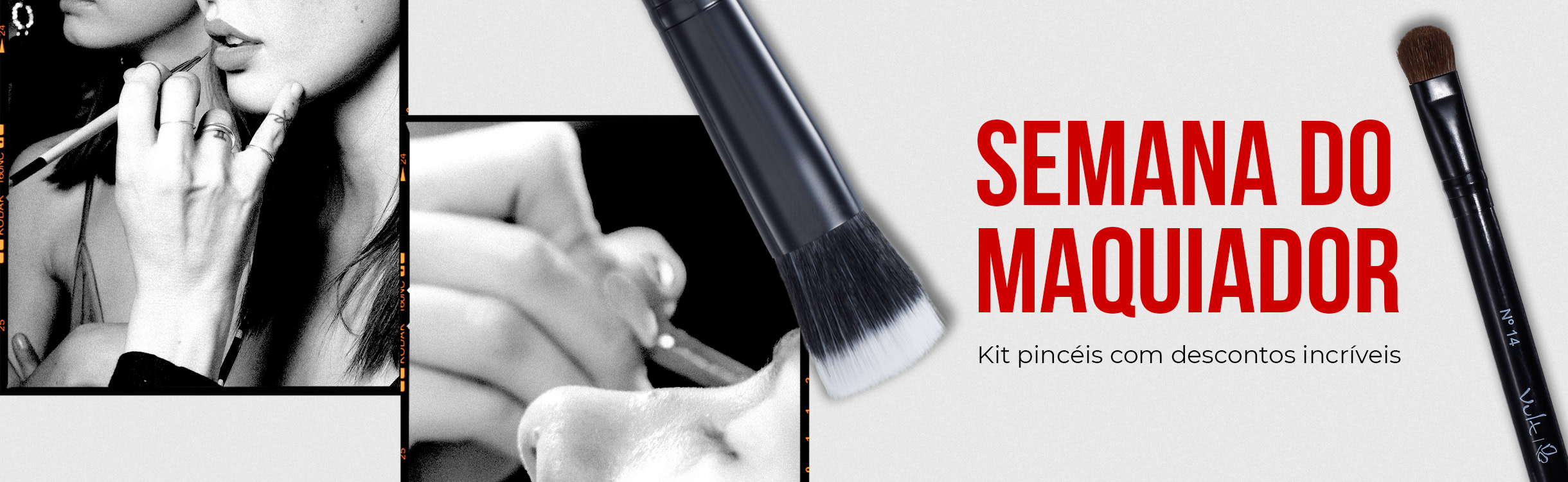 Diversos Pincéis com até 50%Off