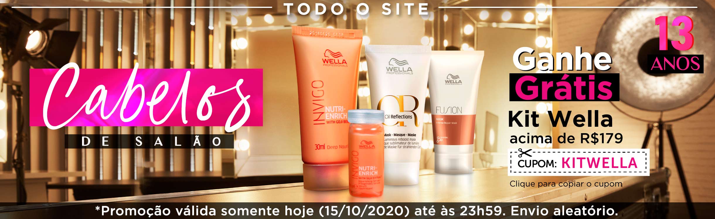 Promoção Relâmpago!