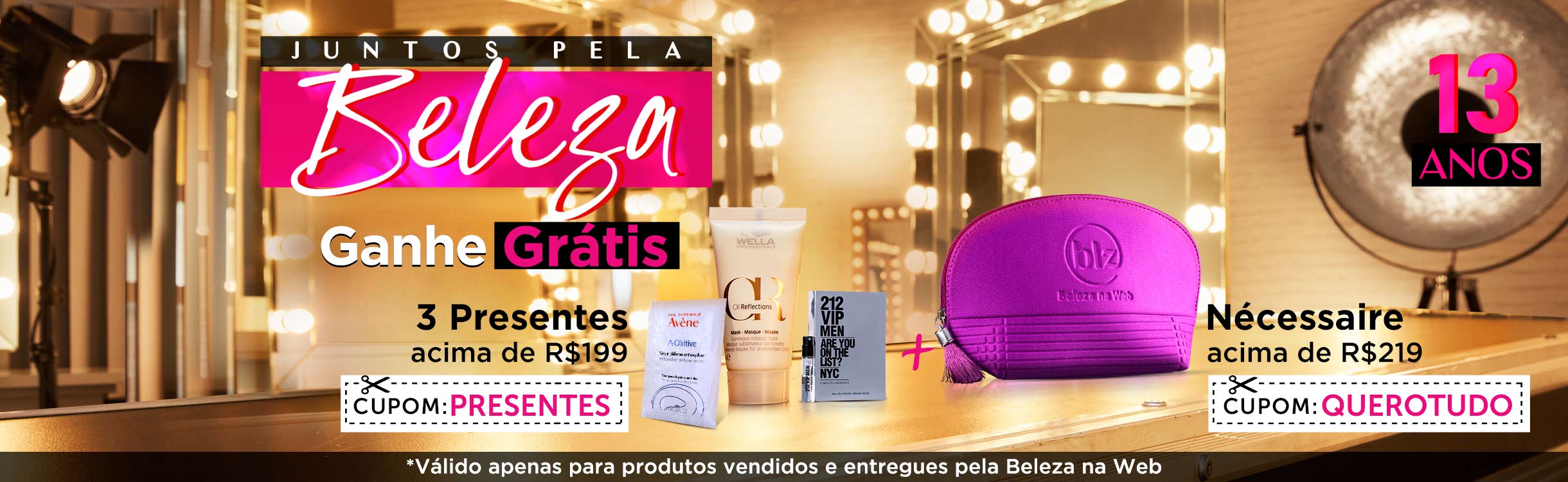 Aniversário Beleza na Web