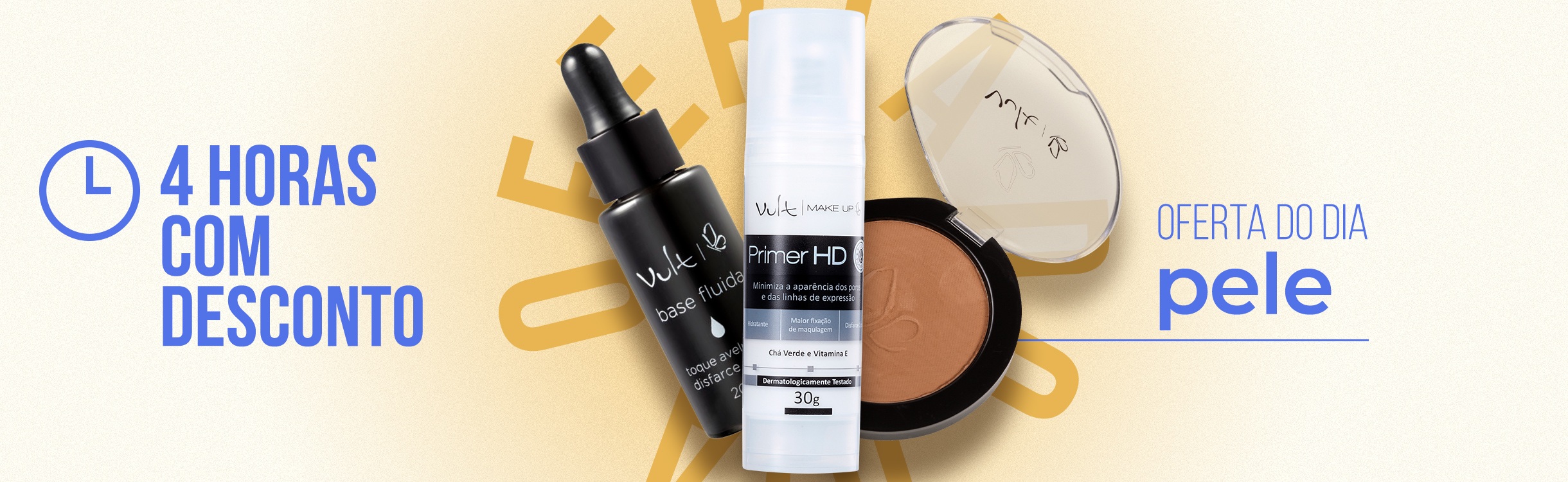 Oferta do Dia: 4 Horas com Desconto em Produtos para a Pele