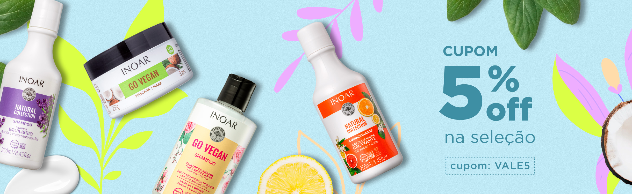 Produtos Inoar com 5%Off Extra