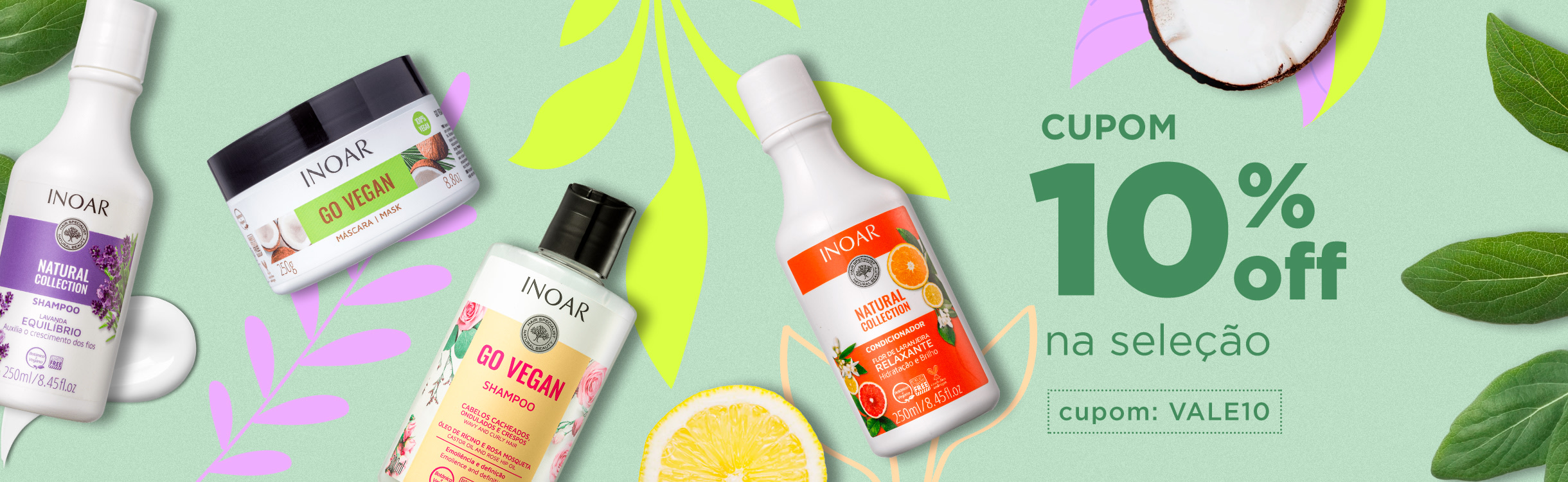 Produtos Inoar com 10%Off Extra