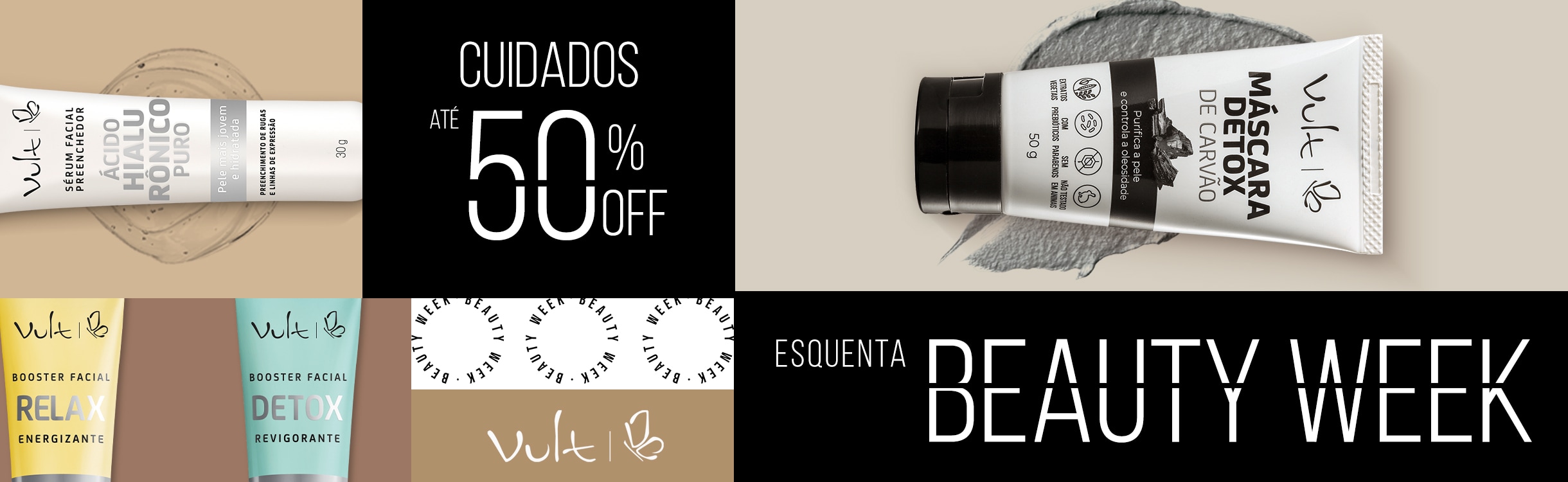 Cuidados com até 50%Off