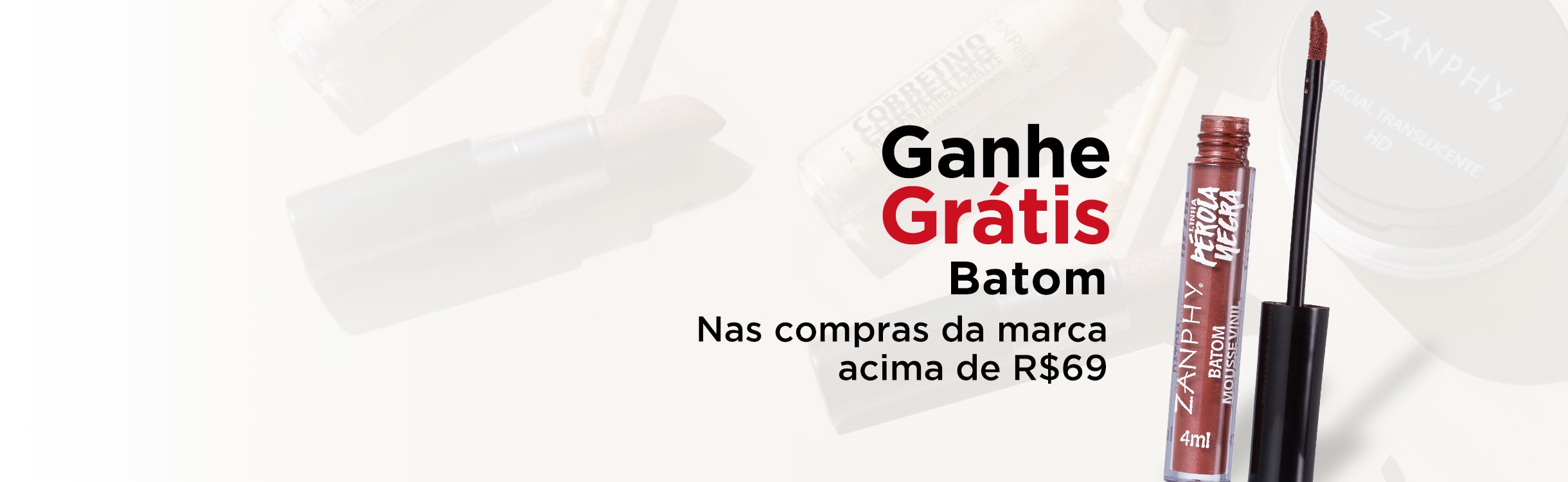 Maquiagem Zanphy
