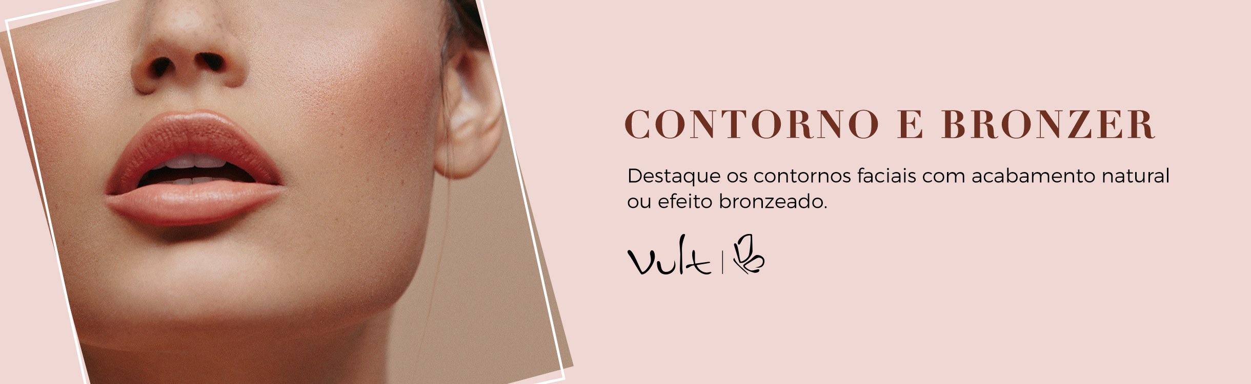 Bronzer e Contorno para o Rosto Vult