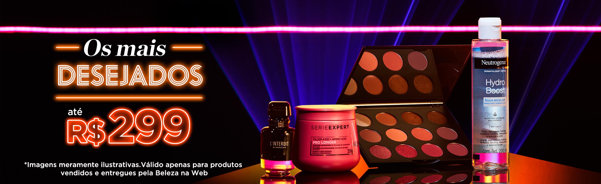 Beauty November | Seus Desejos de Beleza por até R$299