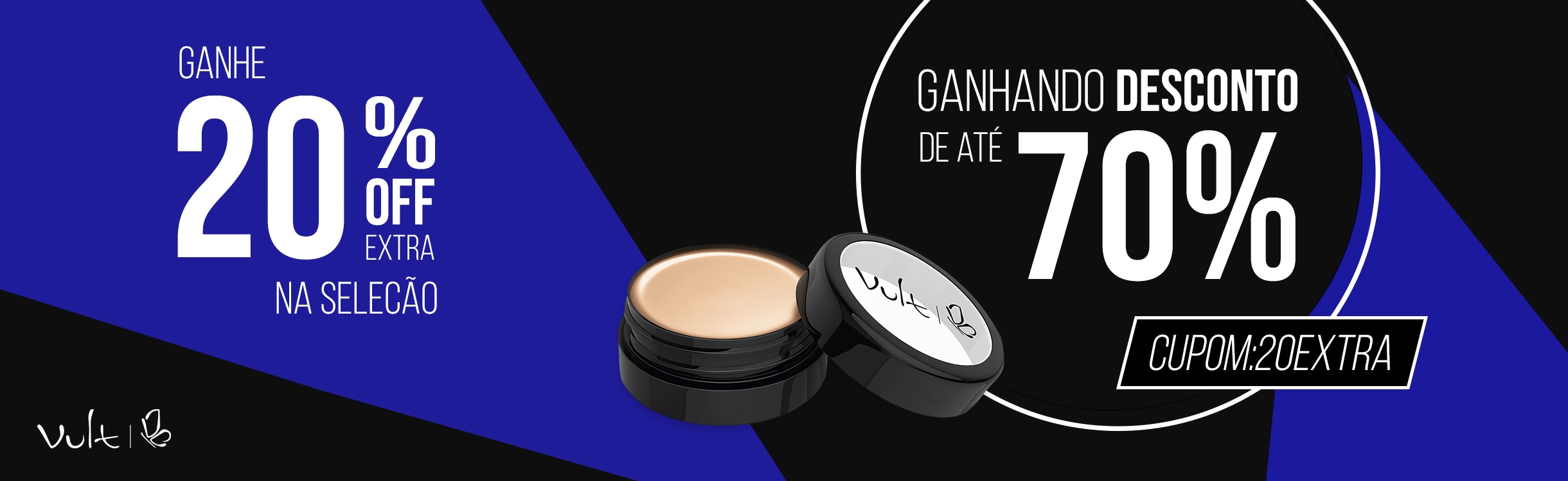 Ganhe 20%OFF Extra na Seleção