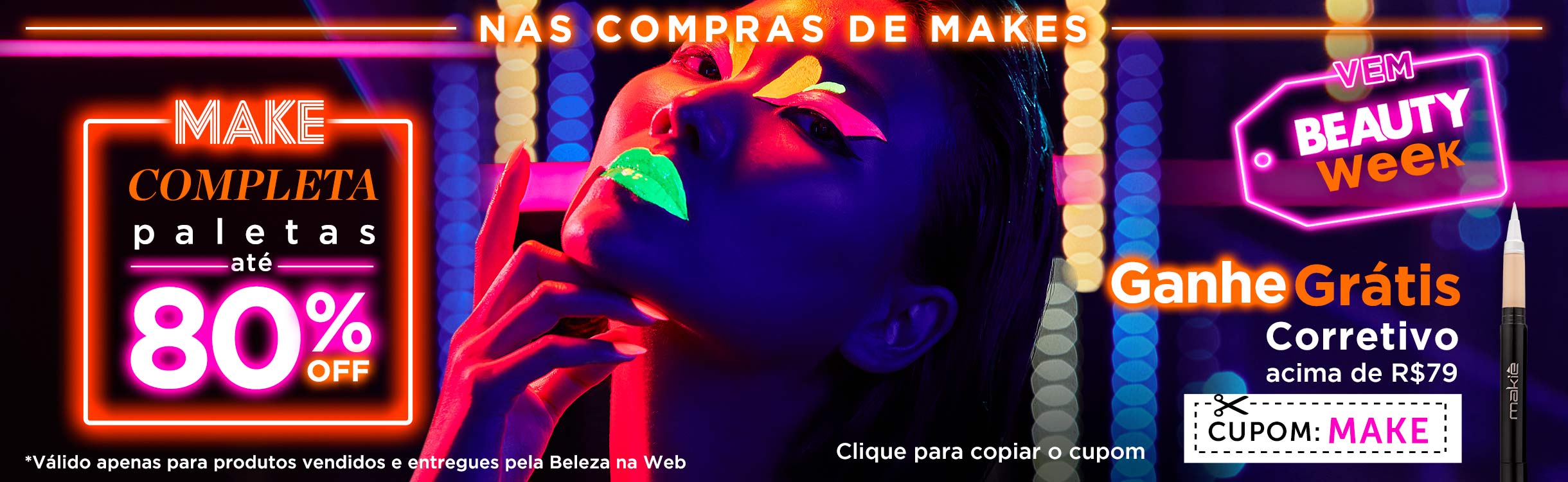 Beauty Friday | Sombras e Paletas até 80% Off