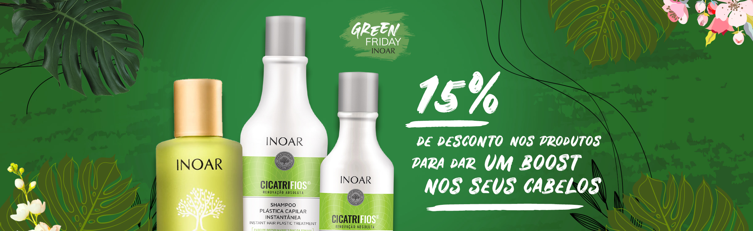 15% de Desconto nos Produtos