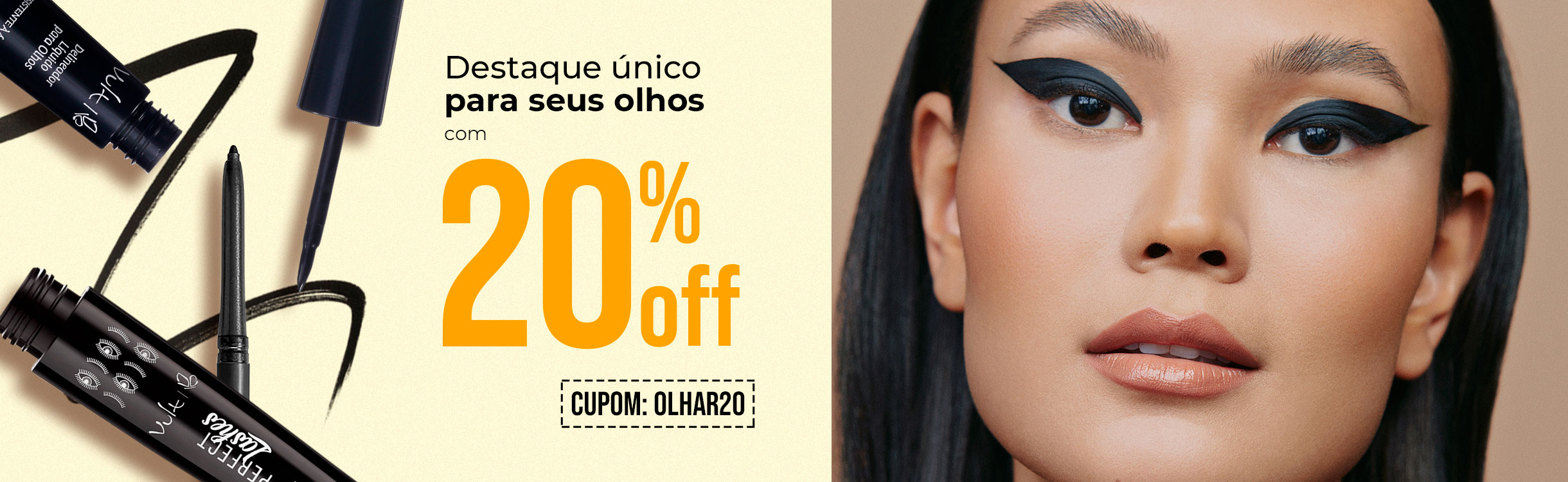 Destaque para os Olhos