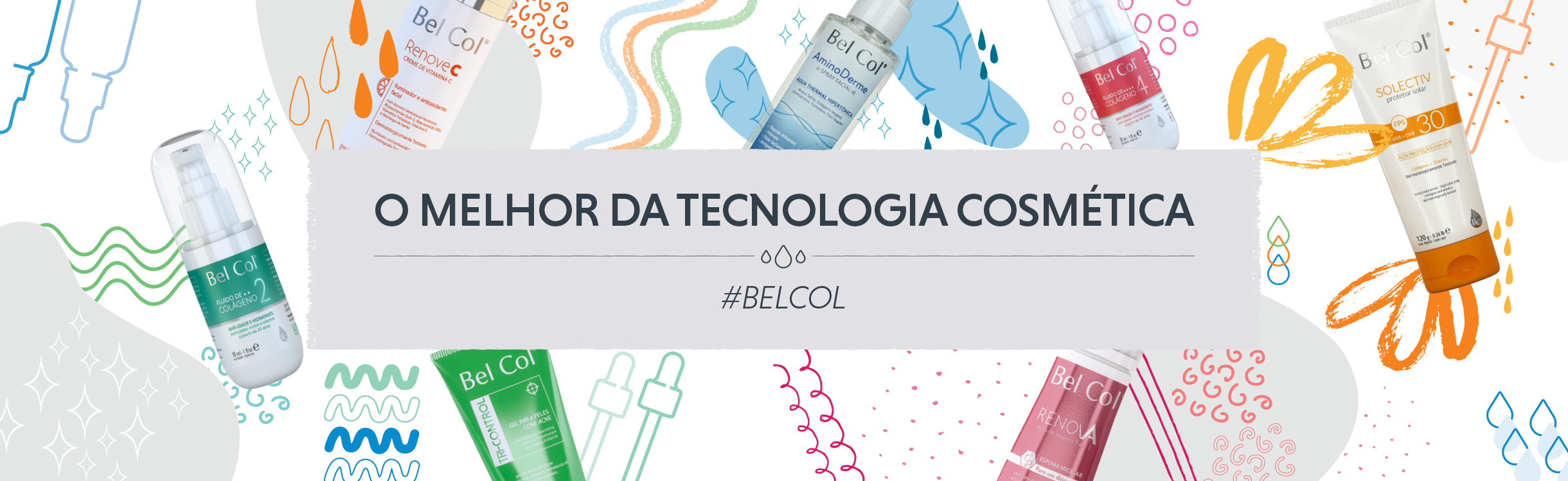 Creme Bel Col para Rugas e Anti-Idade
