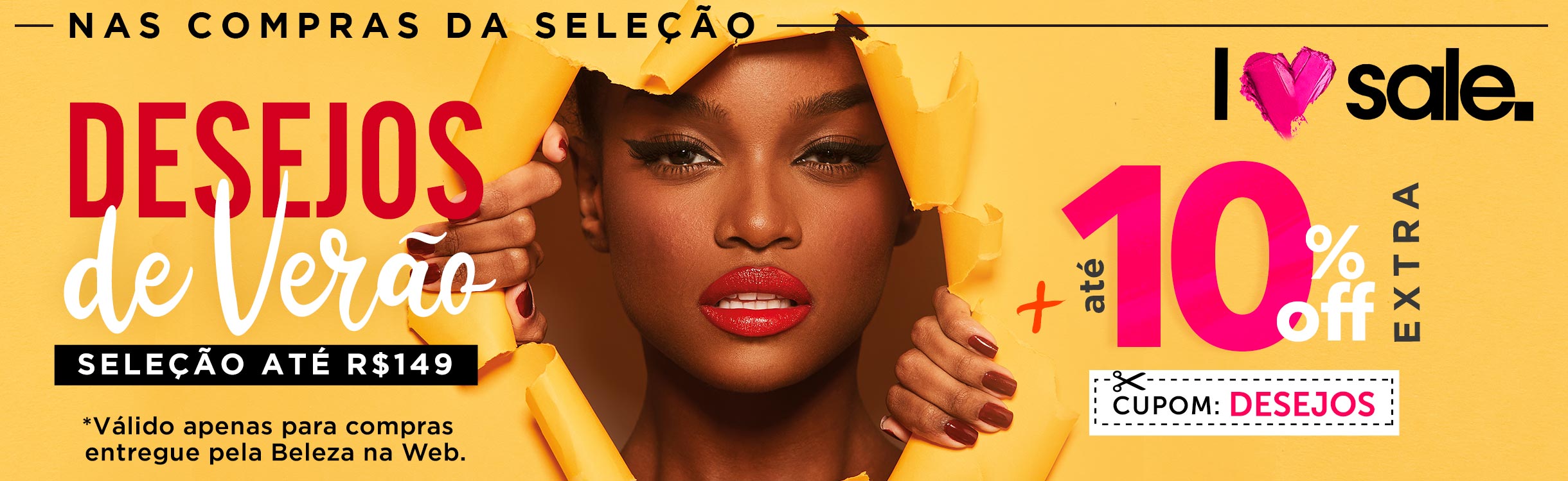 Escolha seu Desejo com Desconto Extra