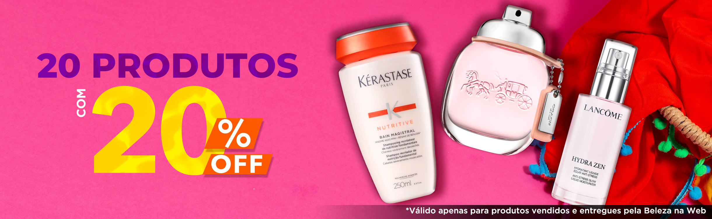 Summer Sale | 20 Produtos com 20% off