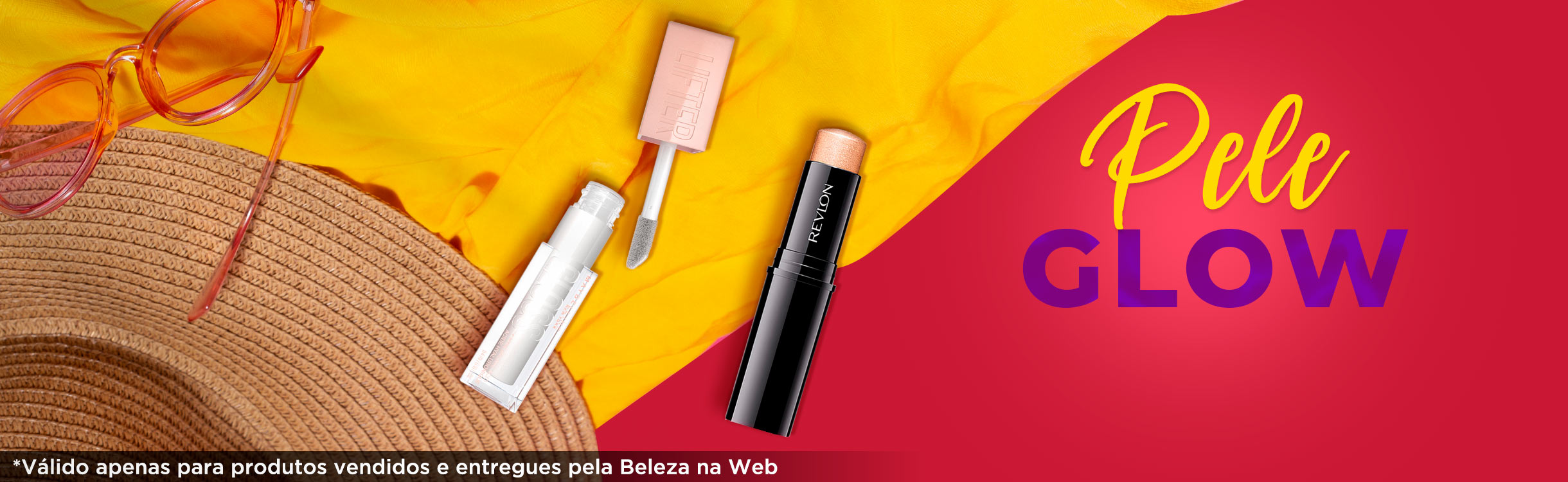 Make Iluminada e com Efeito Molhado