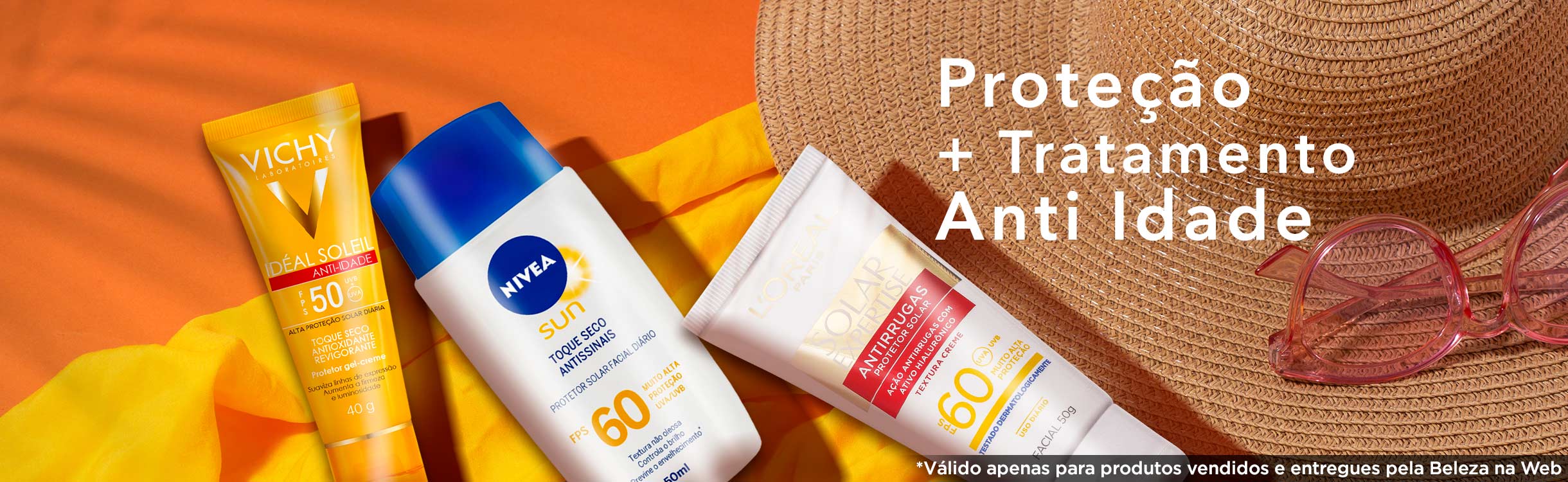 O verão está no ar! Proteção Anti Idade