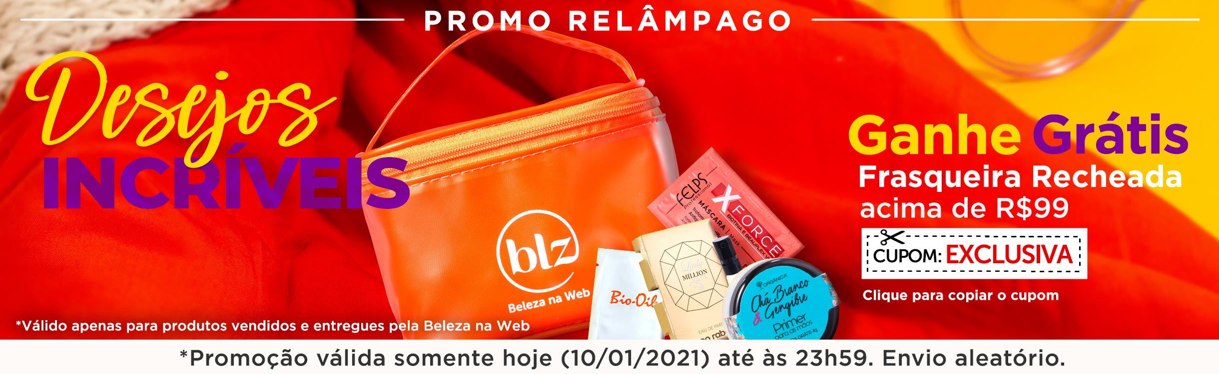 Promoção Relâmpago!