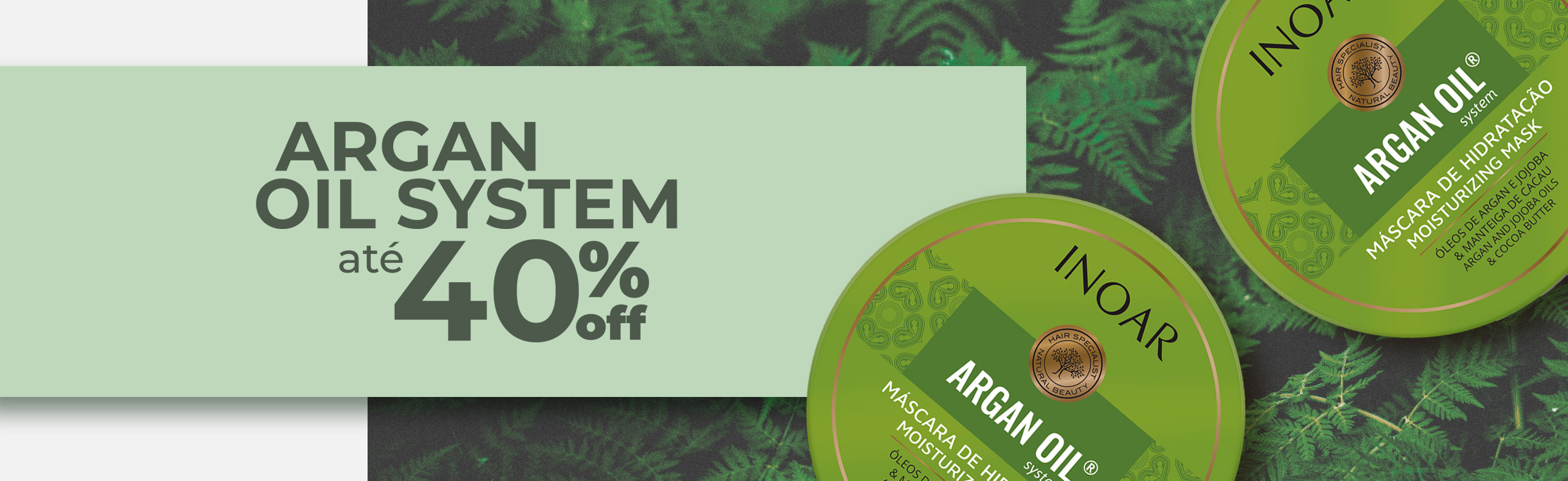 Argan Oil System até 40%OFF