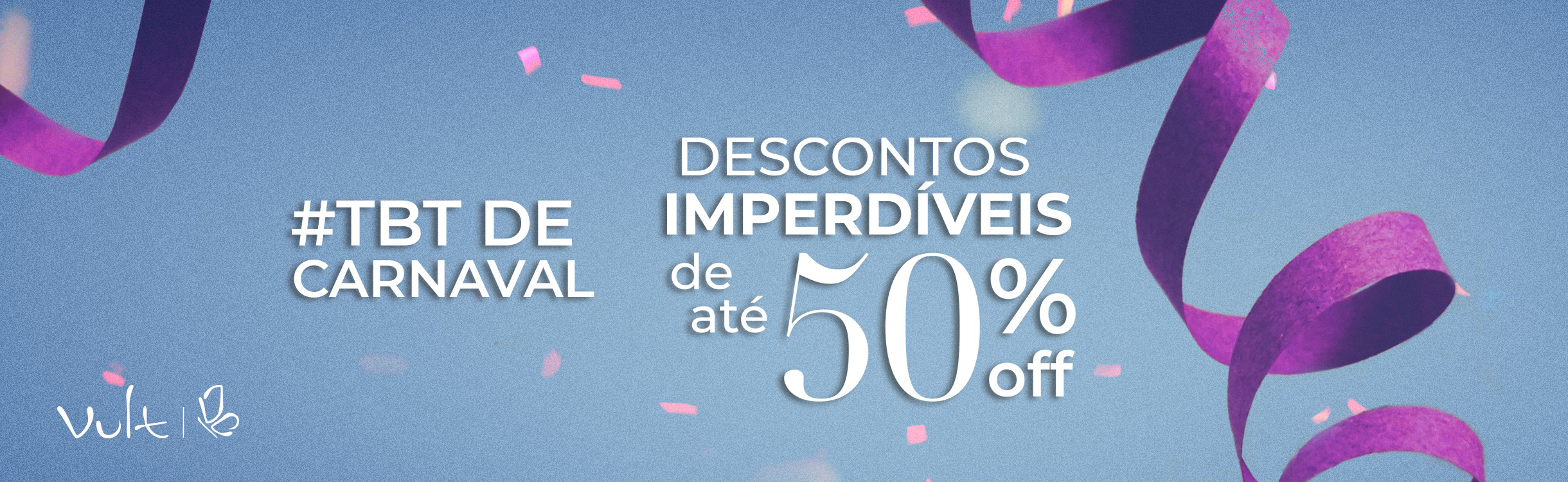 Descontos de até 50%OFF