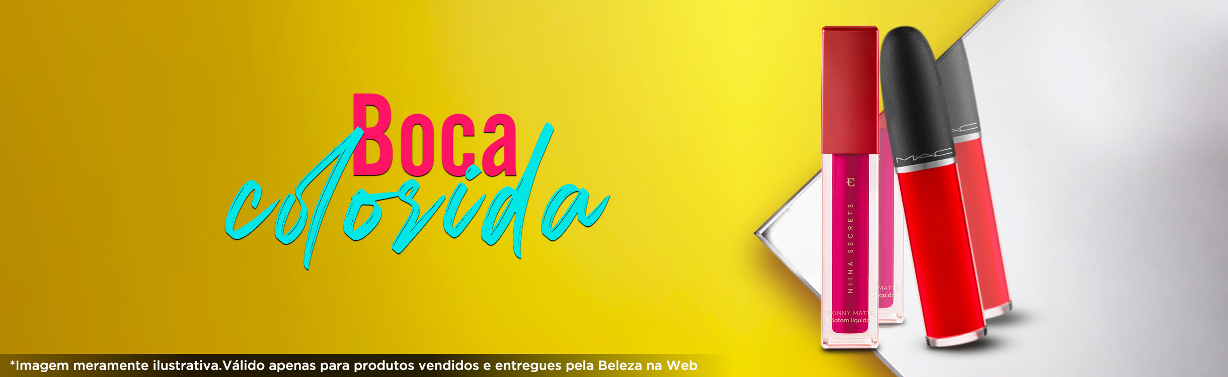 Boca Poderosa com Cores Vibrantes