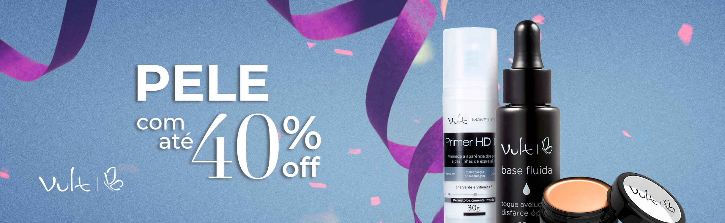 Produtos para Pele com até 40%OFF
