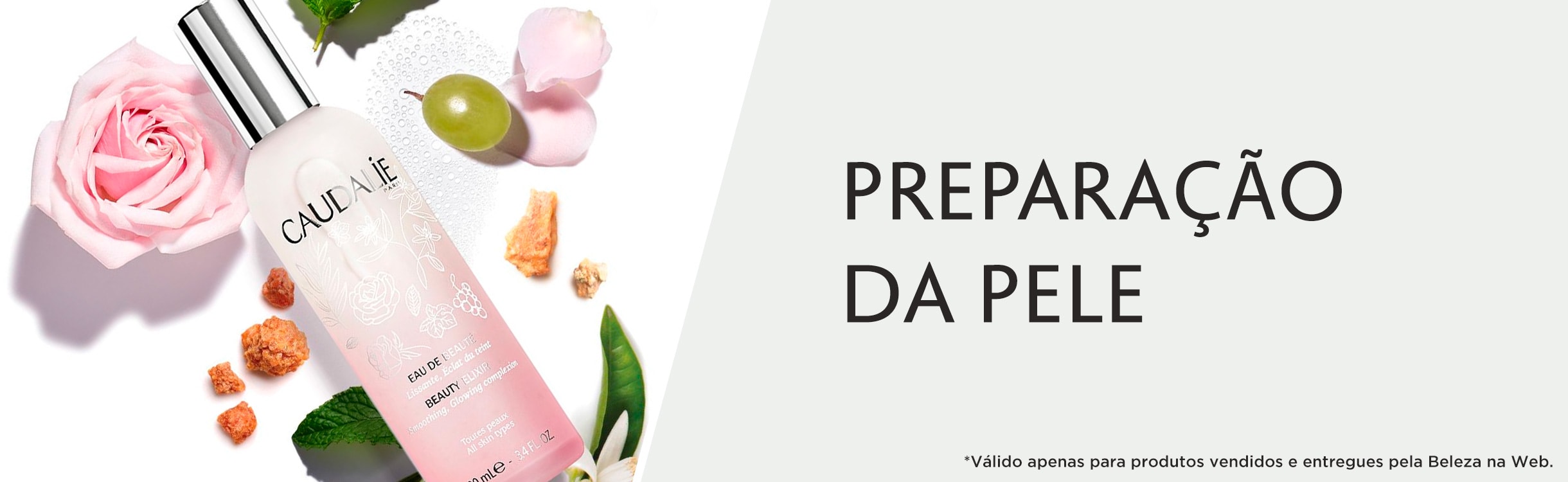 Para rotina de skincare ou antes da make