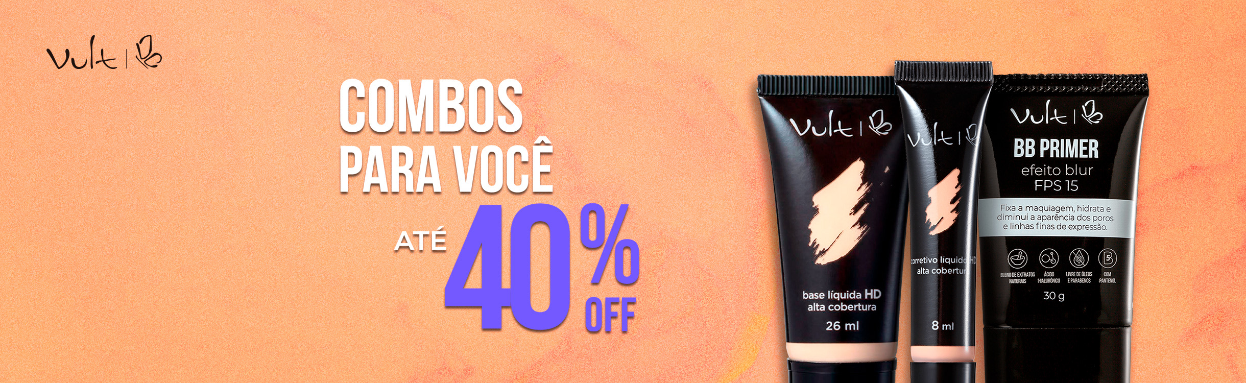 Kits com até 40%OFF