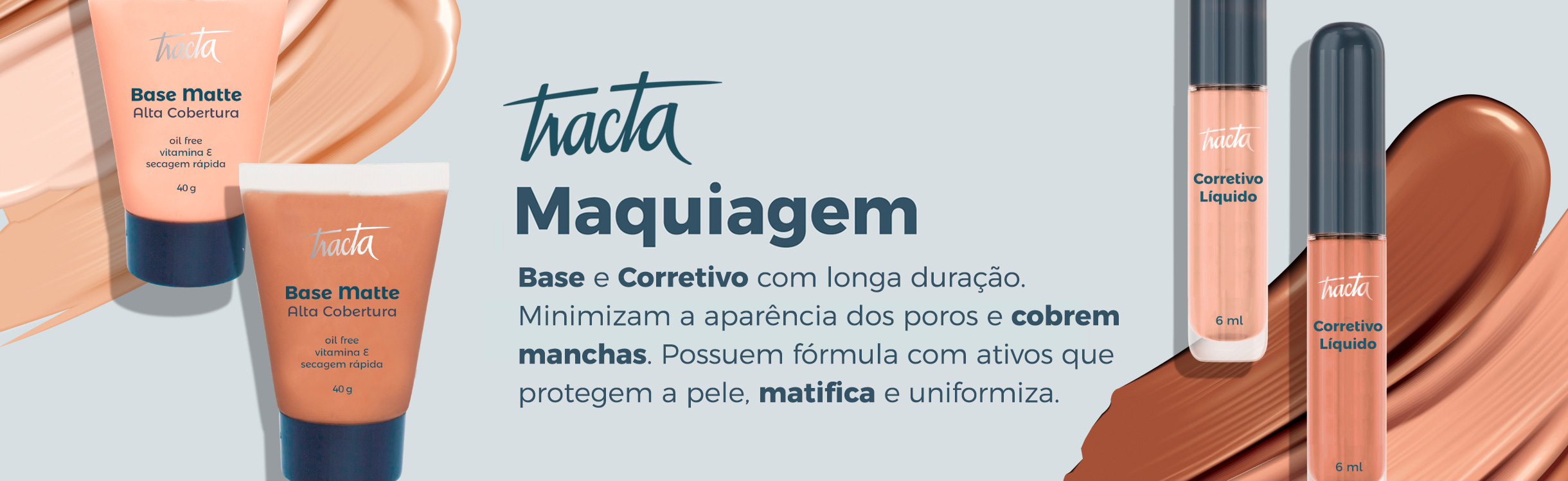 Maquiagem Facial Tracta