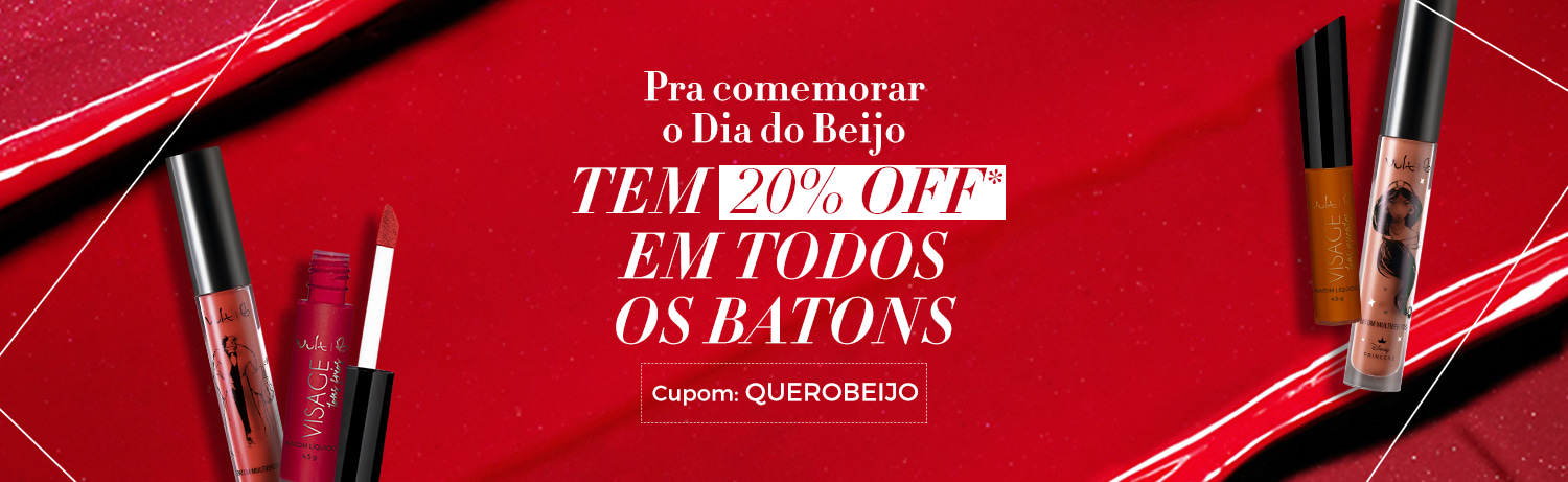 20% OFF EXTRA em toda a categoria de boca